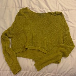 cropped sweater